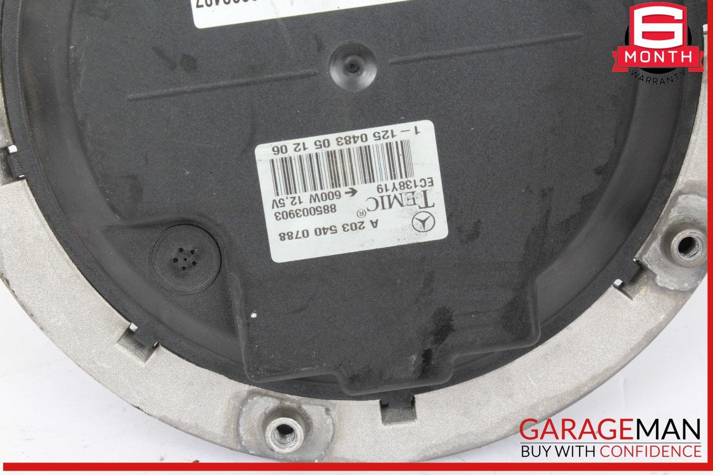 01-07 Mercedes W203 C230 Radiator Engine Cooling Fan Motor 2035400788 OEM