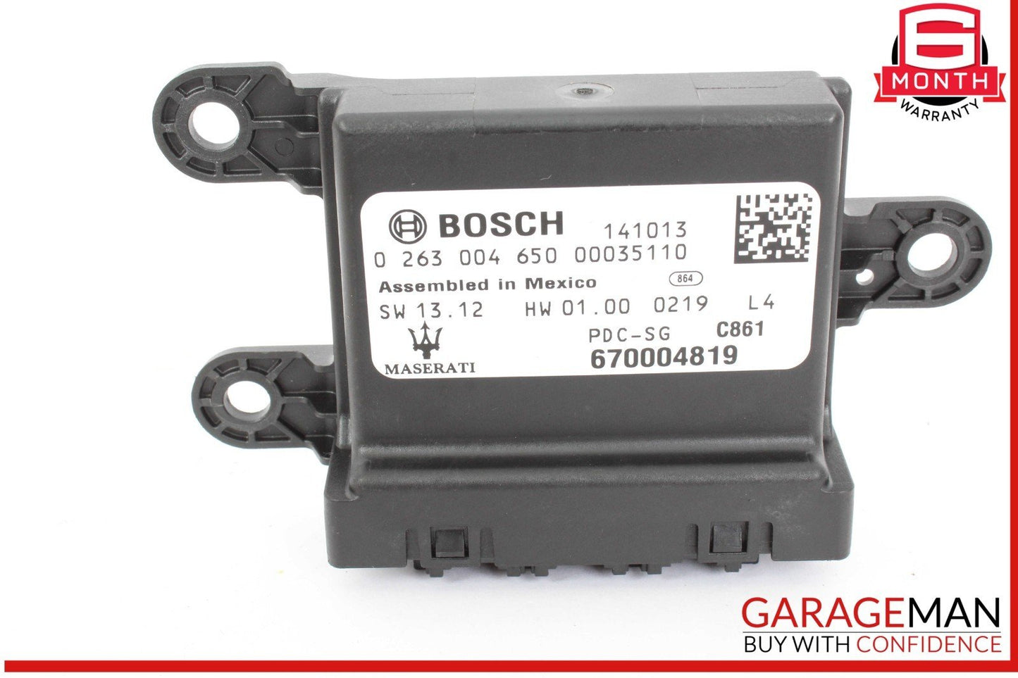 14-18 Maserati Quattroporte S Parking Park Sensor Control Module Unit 670004819