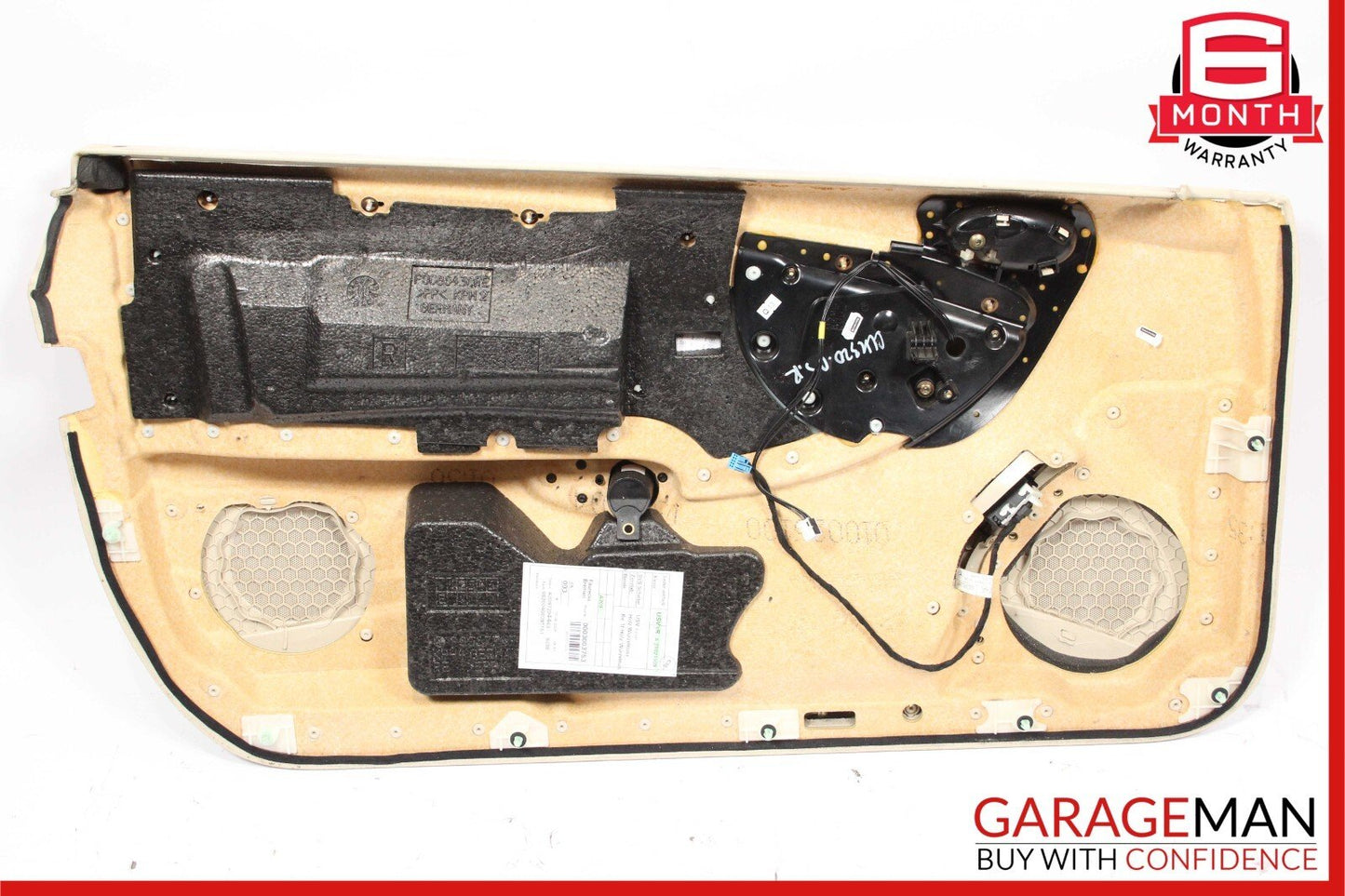 03-05 Mercedes W209 CLK500 Right Passenger Interior Door Panel Assembly Beige