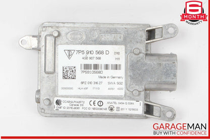Porsche Cayenne 958 Hybrid S Rear Bumper Blind Spot Distance Sensor Module OEM