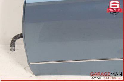 10-16 Mercedes W212 E350 E63 AMG Sedan Rear Left Side Door Shell Silver OEM