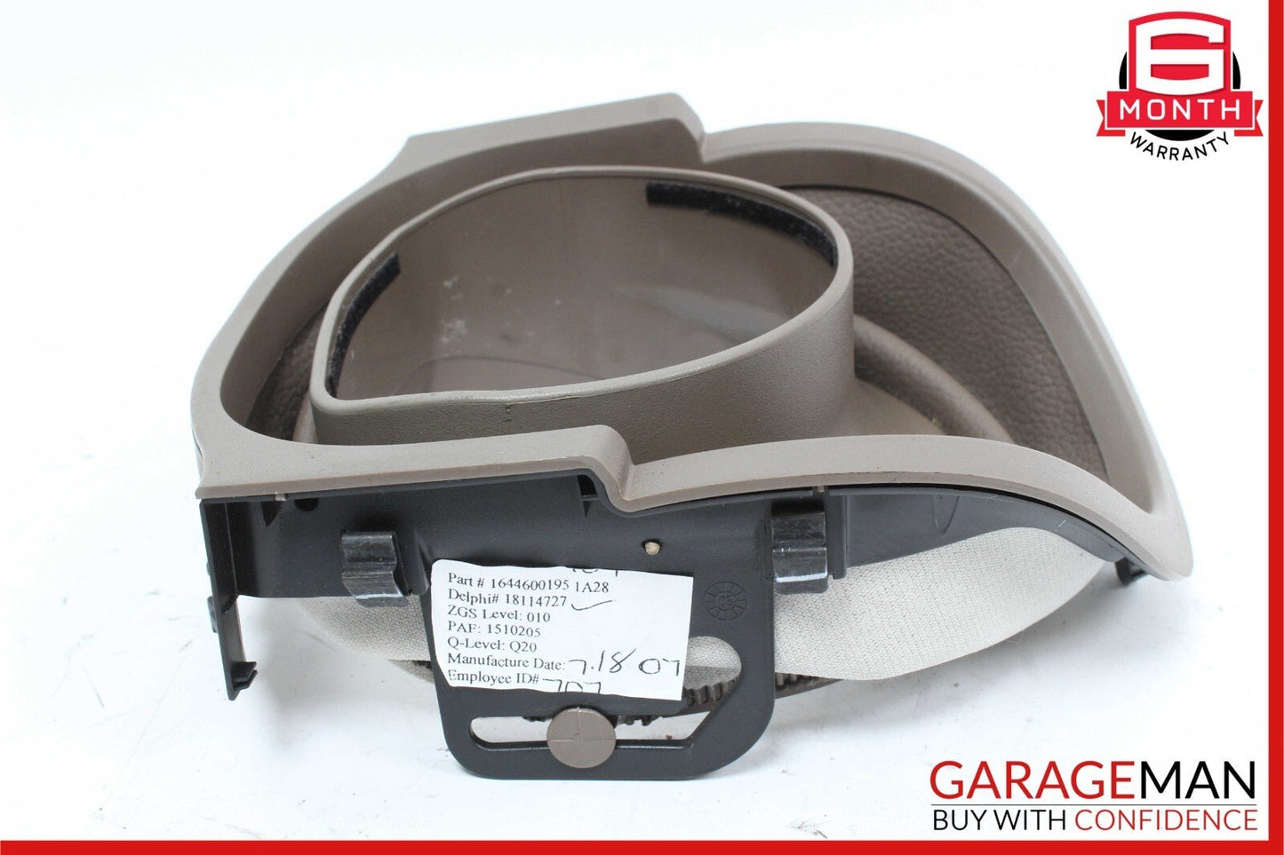 06-12 Mercedes X164 GL550 4Matic Steering Column Trim Shroud Cover Brown OEM