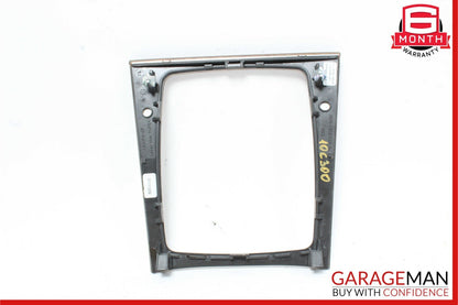 08-14 Mercedes W204 C300 C350 Center Console Gear Shift Trim Cover Bezel Wood