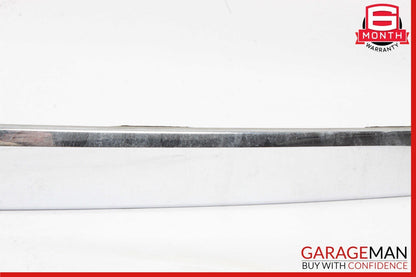12-20 Tesla Model S Rear Liftgate Trunk Lid Trim Molding Crome w/ Rear Camera