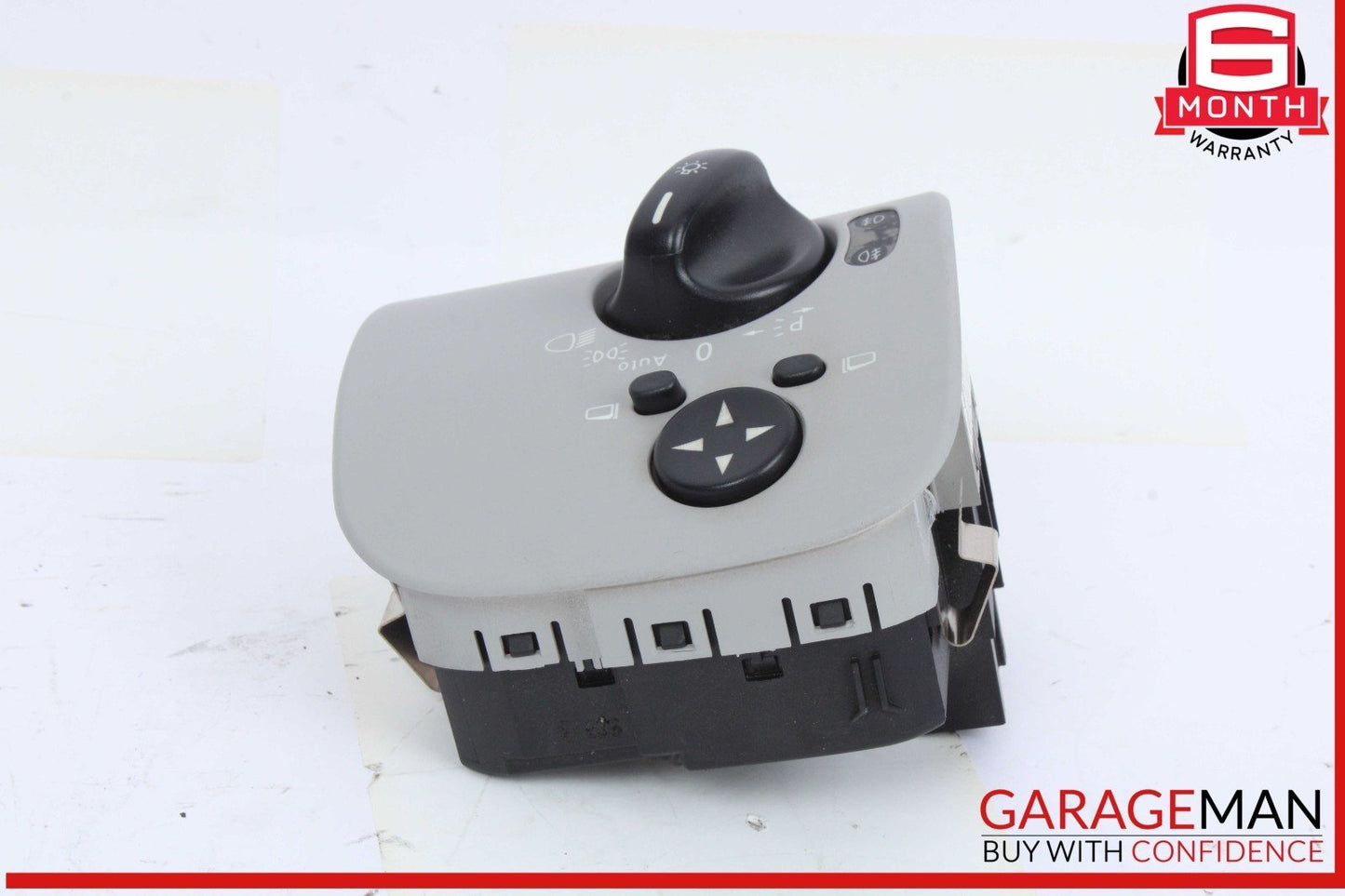 01-09 Mercedes W203 C230 CLK350 Headlight Headlamp Control Switch Gray OEM
