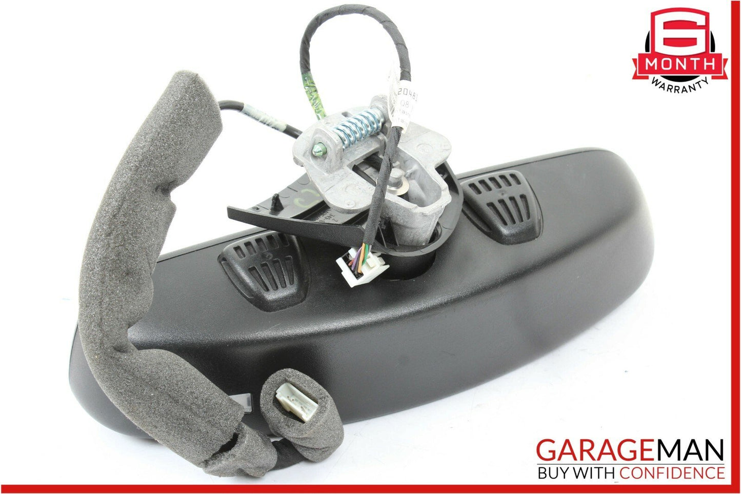 12-14 Mercedes W204 C250 C300 Interior Rear View Mirror Black OEM