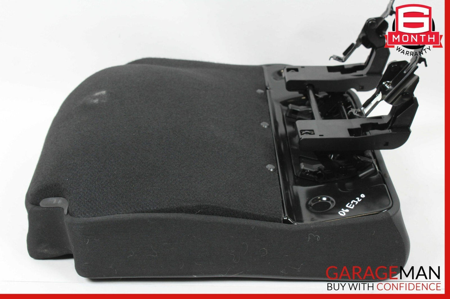 07-09 Mercedes W211 E320 Rear Right Side Lower Bottom Seat Cushion Split Black