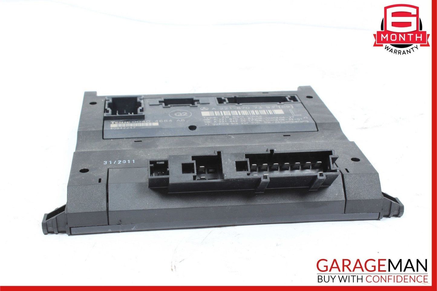 07-13 Mercedes W221 S500 S550 Front Left Driver Side Seat Control Module Unit