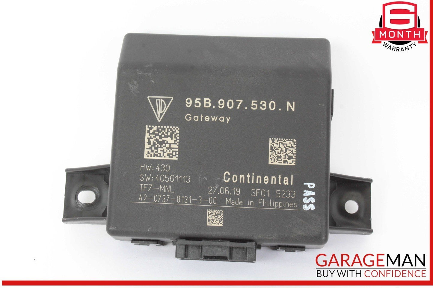 15-18 Porsche Macan 95B Gateway Control Module Unit 95B907530N OEM