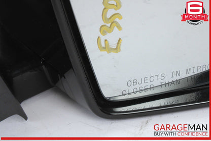 14-16 Mercedes W212 E350 4MATIC Front Right Door Rear View Mirror w/ Blind Spot