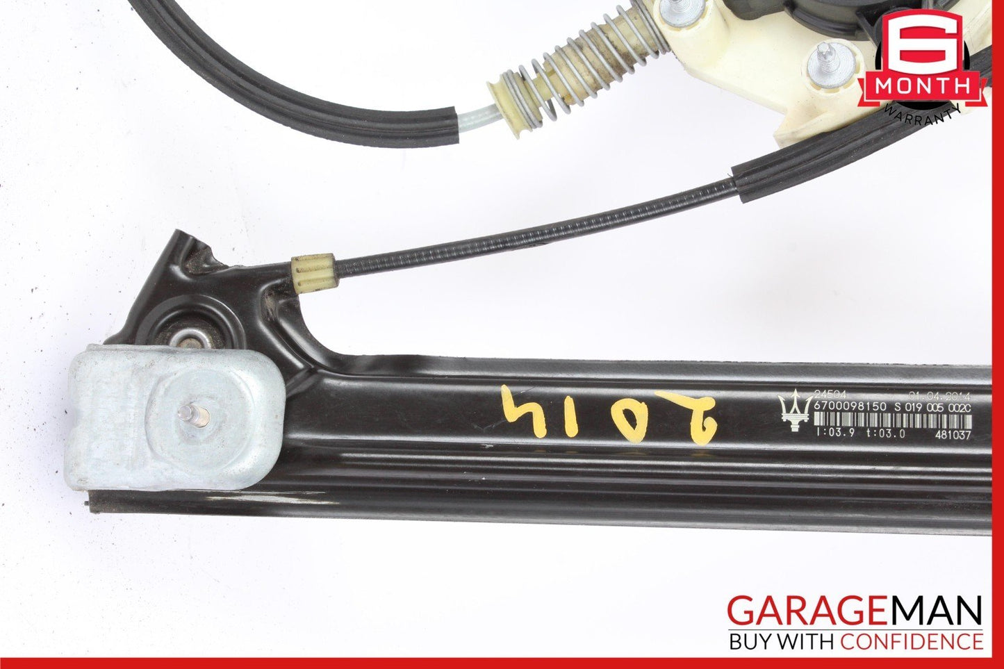 14-22 Maserati Quattroporte Front Right Side Window Regulator Motor OEM