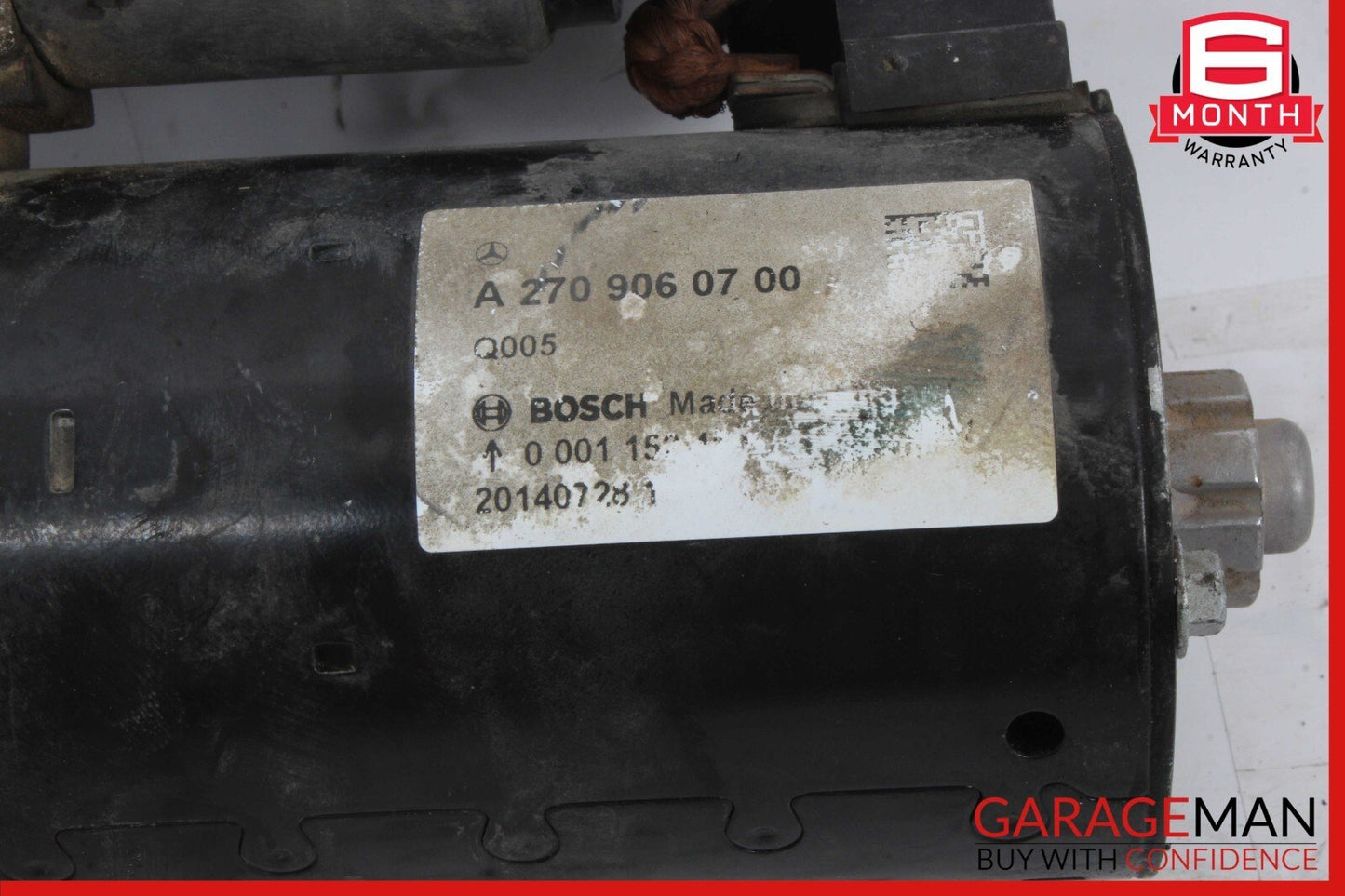 14-18 Mercedes W117 CLA250 GLA250 Engine Starter Motor 2709060700 OEM