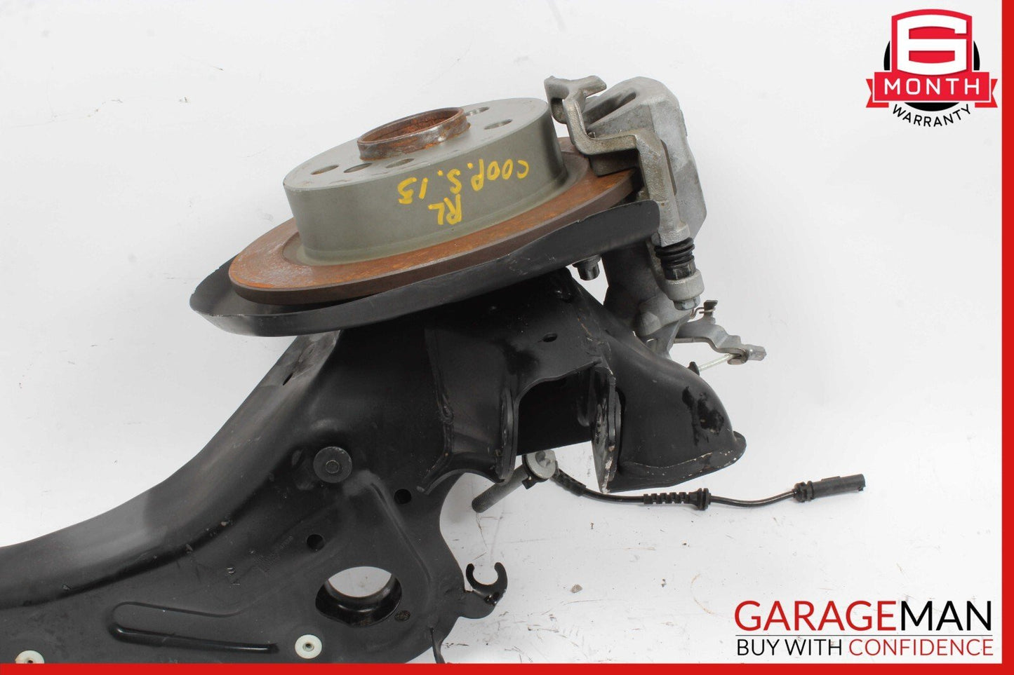 14-19 Mini Cooper Hardtop Rear Left Spindle Knuckle Hub Bearing Assembly OEM