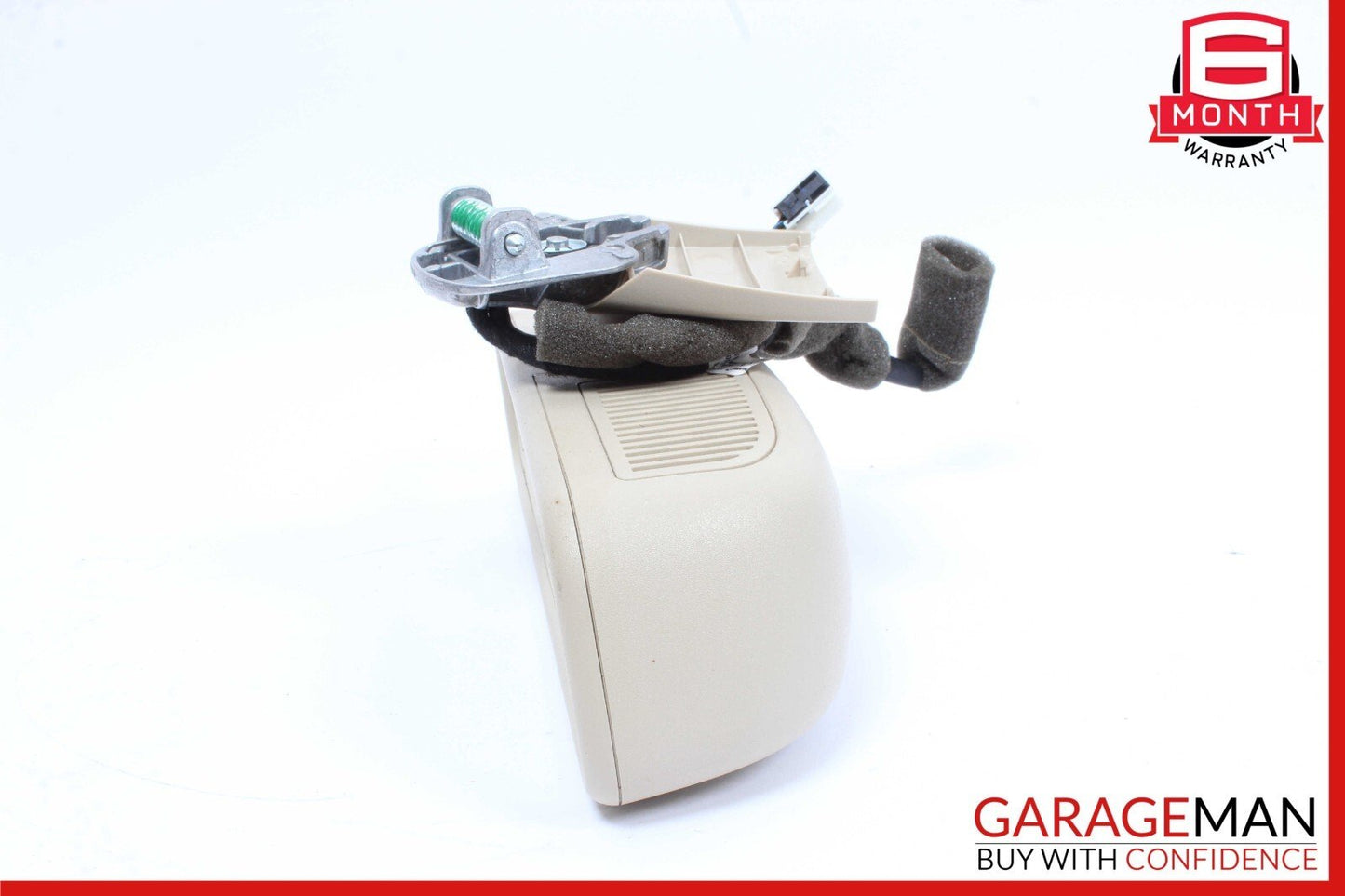 08-14 Mercedes W204 C250 C350 C300 Top Upper Rear View Mirror Assembly Beige OEM