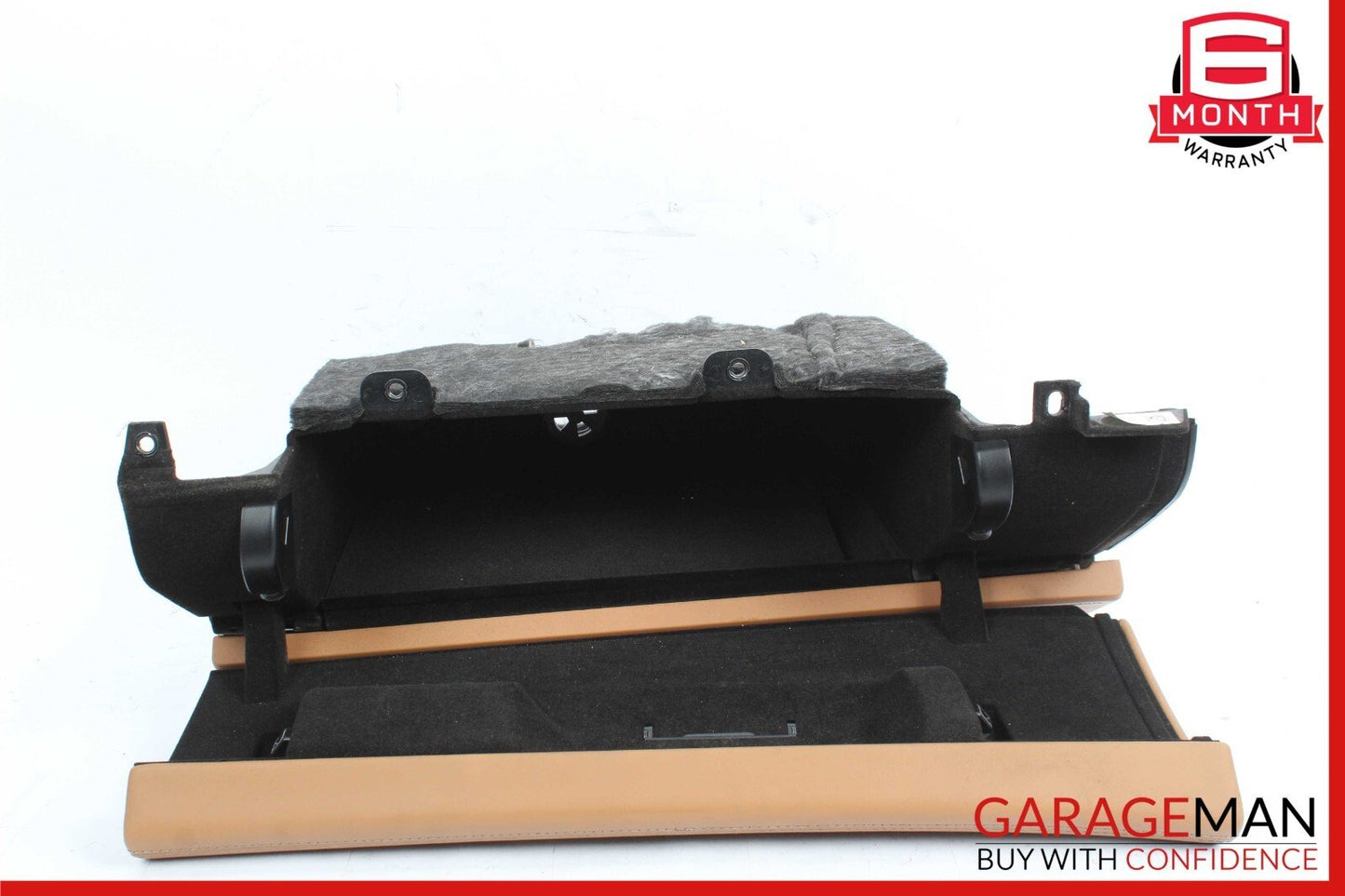 10-16 Porsche Panamera 970 Dashboard Glove Box Storage Tray Compartment Brown