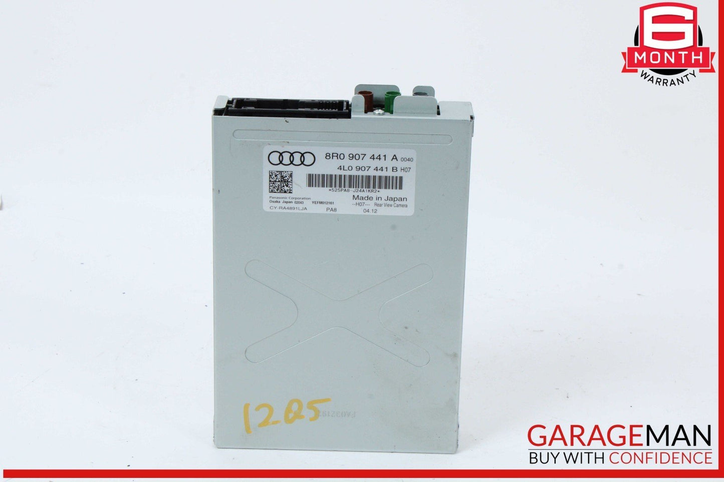 12-17 Audi Q5 Rear View Reverse Camera Control Module Unit 8R0907441A OEM
