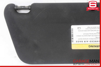 08-14 Mercedes W204 C250 C350 Front Left Side Sun Visor Sunvisor Shade Black OEM