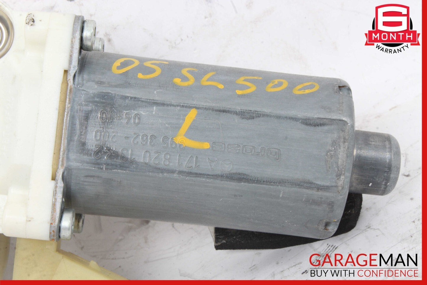 03-12 Mercedes R230 SL500 SL55 AMG Front Left Door Window Regulator Motor Unit