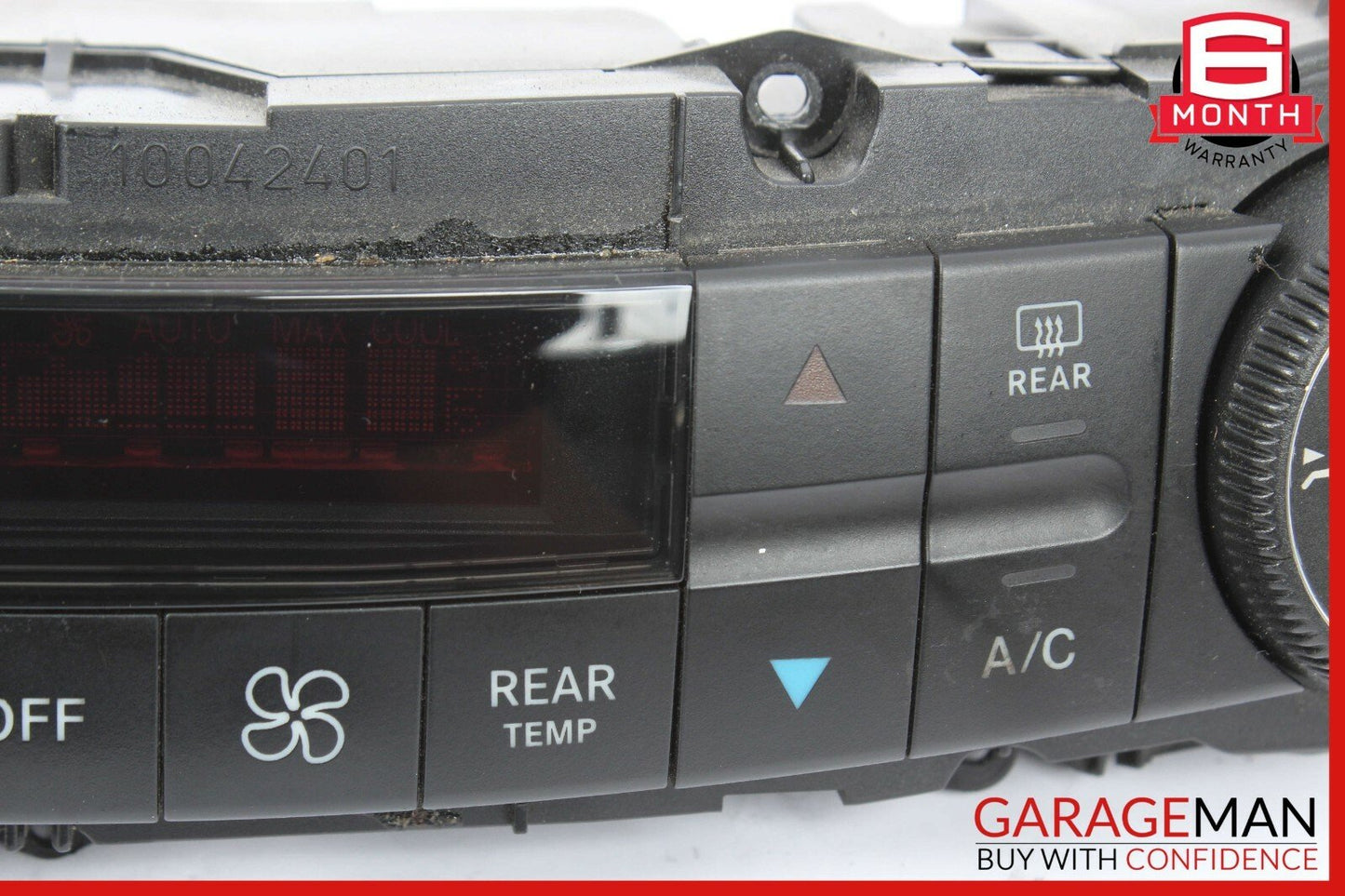 06-11 Mercedes CLS350 CLS500 A/C AC Heater Temperature Climate Control Switch