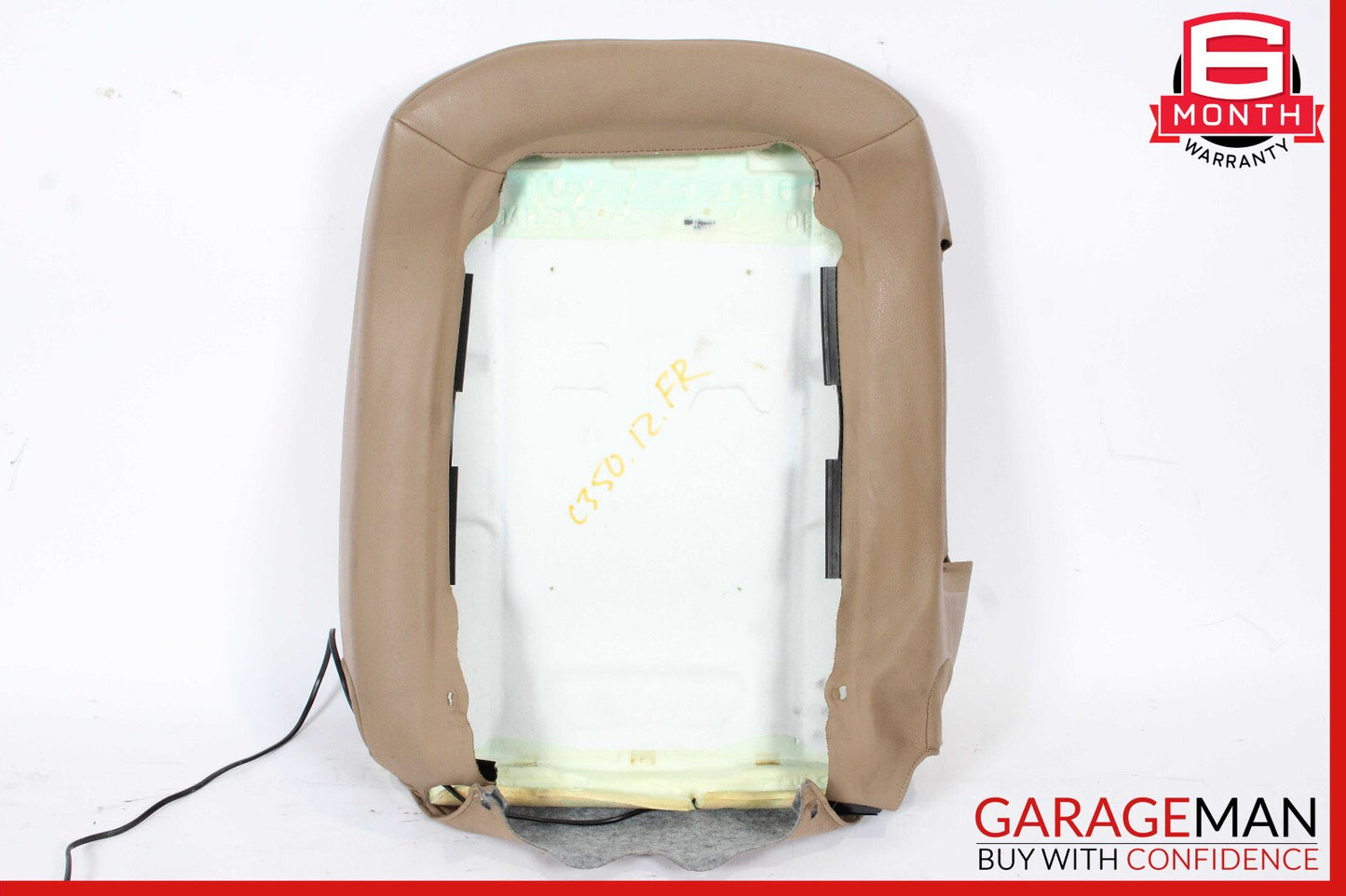 08-14 Mercedes W204 C350 C250 Top Upper Seat Cushion Front Right Side OEM