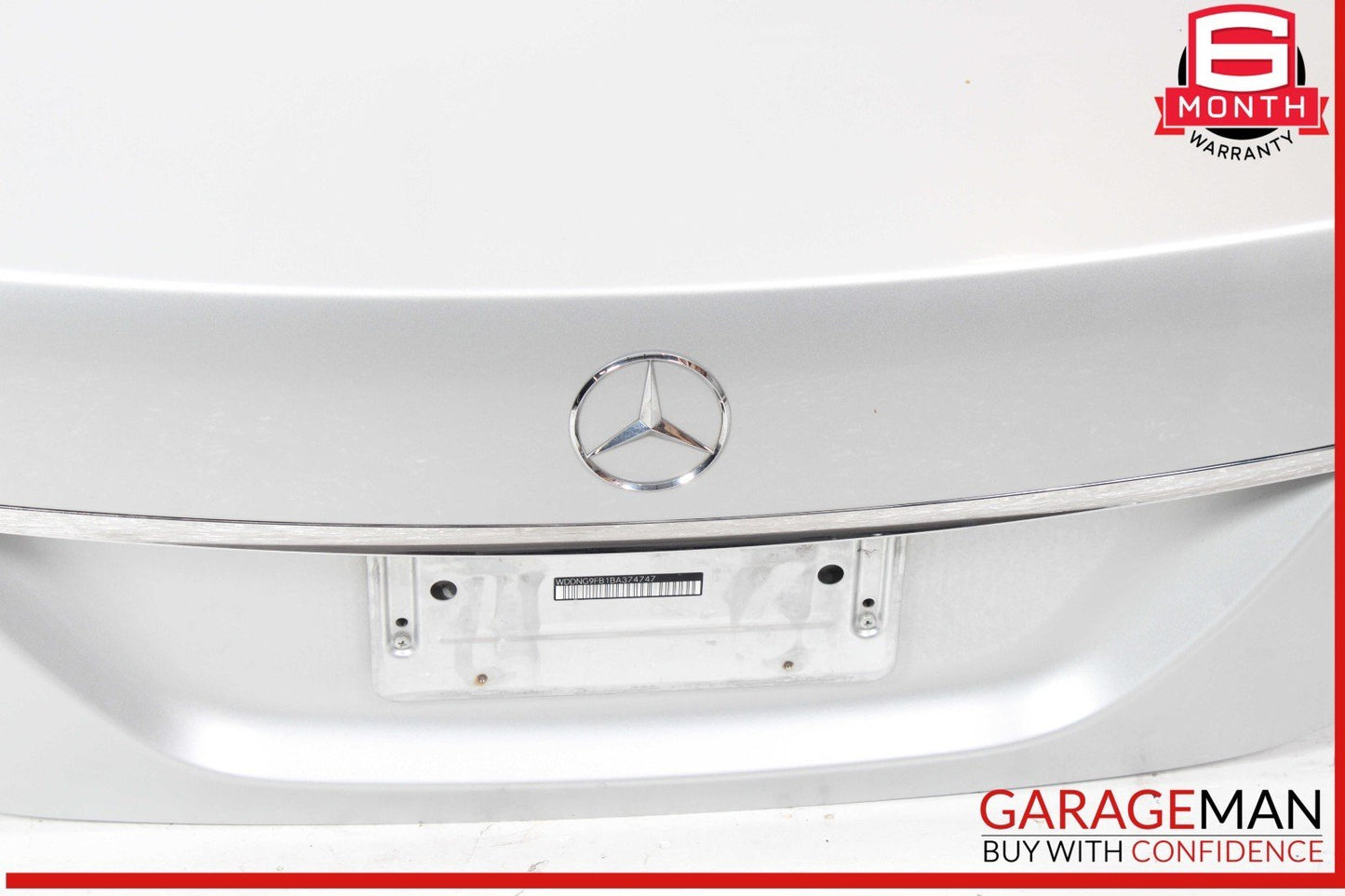 07-13 Mercedes W221 S400 S600 Rear Trunk Lid Liftgate Deck Shell Panel OEM