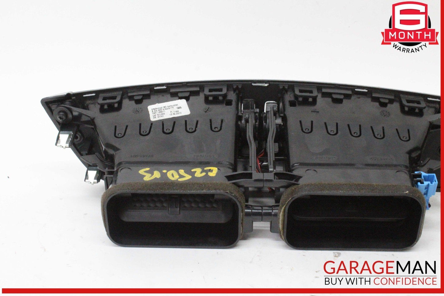 12-14 Mercedes W204 C250 Coupe Center Dashboard Dash Vent Trim Molding Bezel OEM