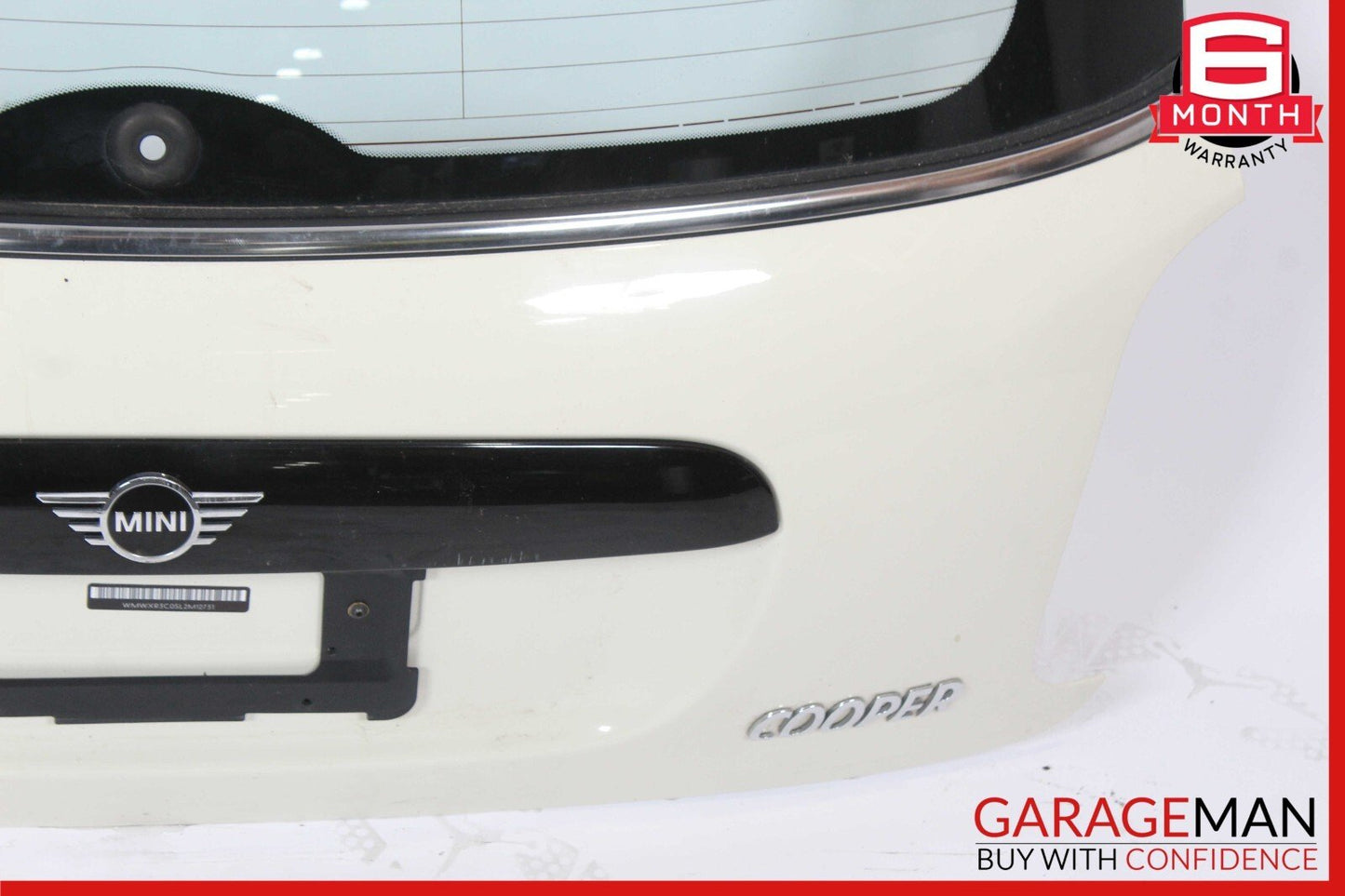 14-20 Mini Cooper Hardtop Rear Trunk Lid Hatch Liftgate Tailgate White OEM