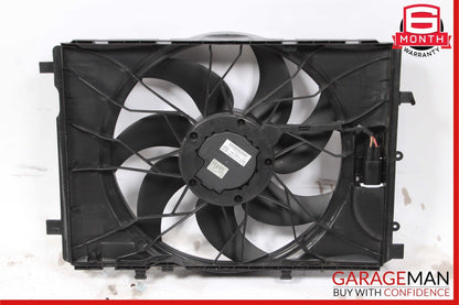 08-18 Mercedes E350 C300 Engine Radiator Cooling Fan Motor Shroud Assembly
