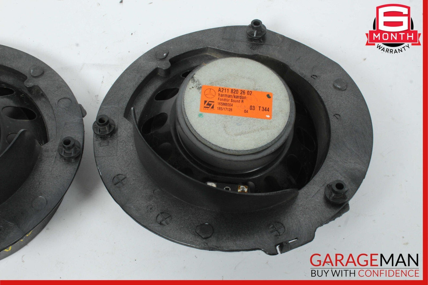 07-09 Mercedes W211 E320 E500 Rear Left & Right Side Door Audio Sound Speakers