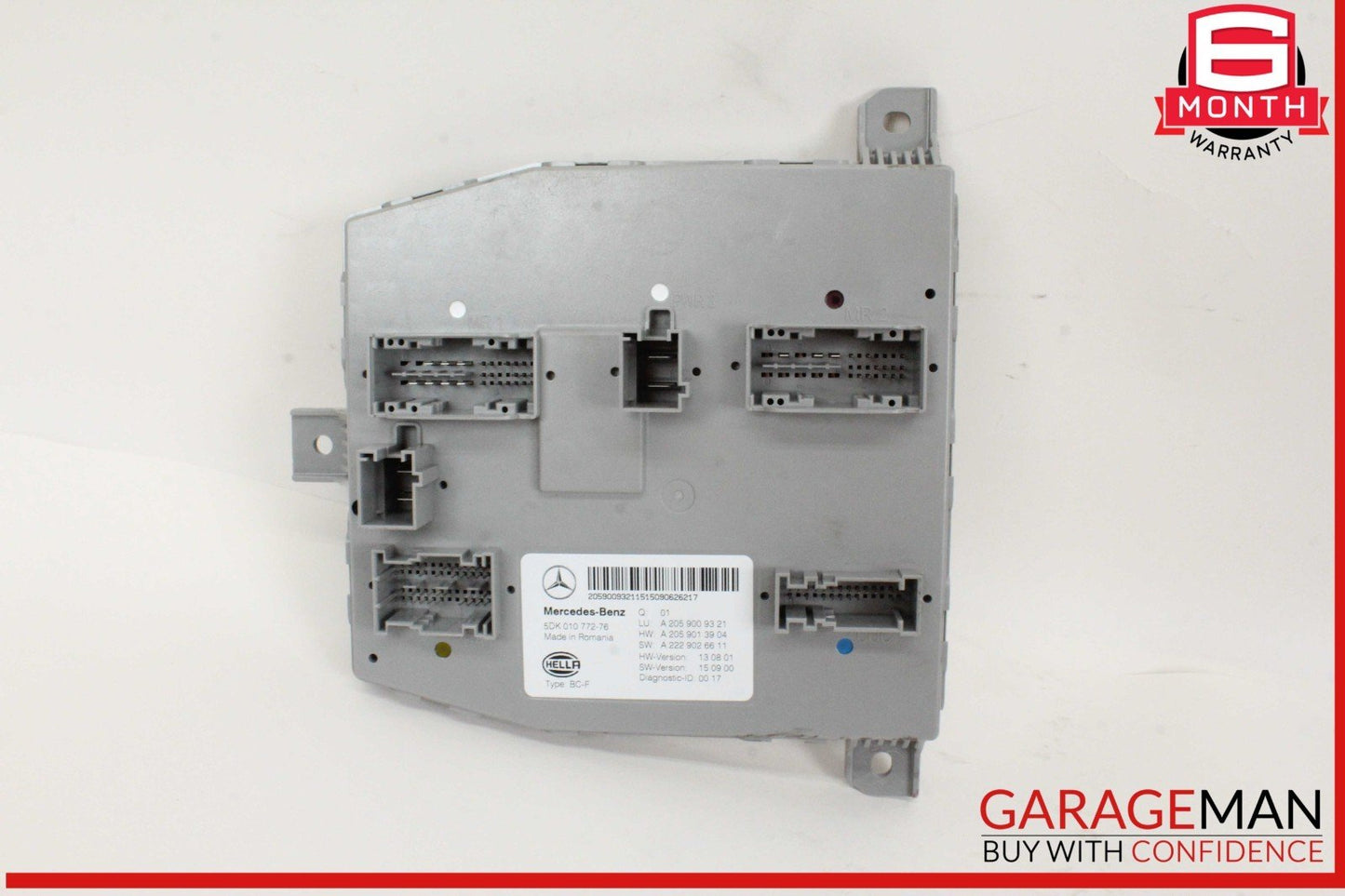 15-20 Mercedes W205 C300 GLC43 C63 AMG SAM Signal Lamp Control Module OEM