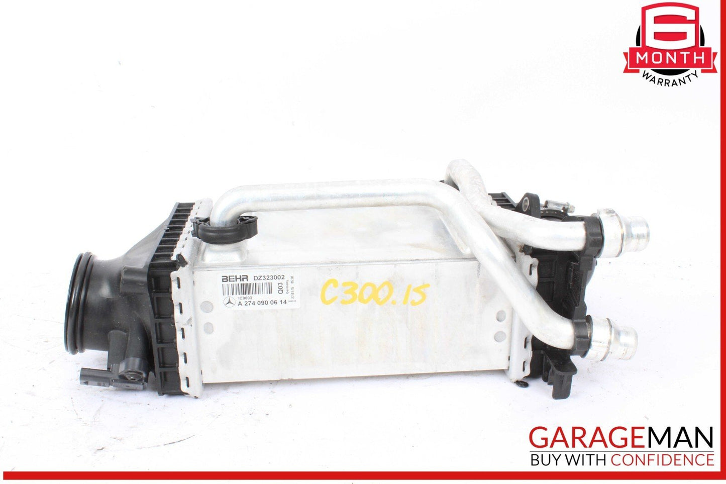 15-20 Mercedes W205 C300 GLC300 2.0L Engine Mounted Intercooler 2740900614 OEM