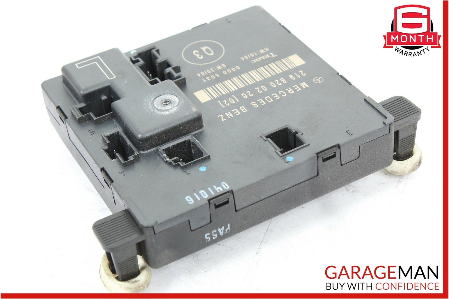 06-11 Mercedes W219 CLS500 CLS550 Door Control Module Rear Left 2198200226 OEM