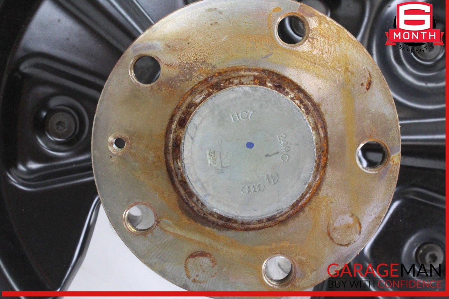 15-18 Audi Q3 Rear Left Driver Side Spindle Knuckle Wheel Hub 3C0505435F OEM