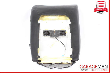 10-16 Mercedes W212 E350 E400 Front Left Top Upper Seat Cushion Cover Black OEM