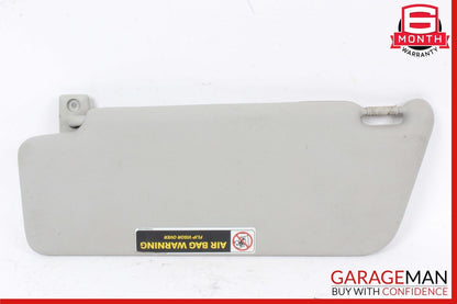 01-07 Mercedes W203 C230 Front Right Sun Visor Sunvisor Sun Visor Shade Gray