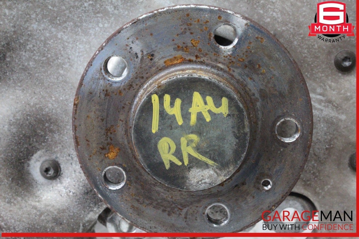 09-18 Audi A4 A6 S4 Rear Right Passenger Side Spindle Knuckle Wheel Hub OEM