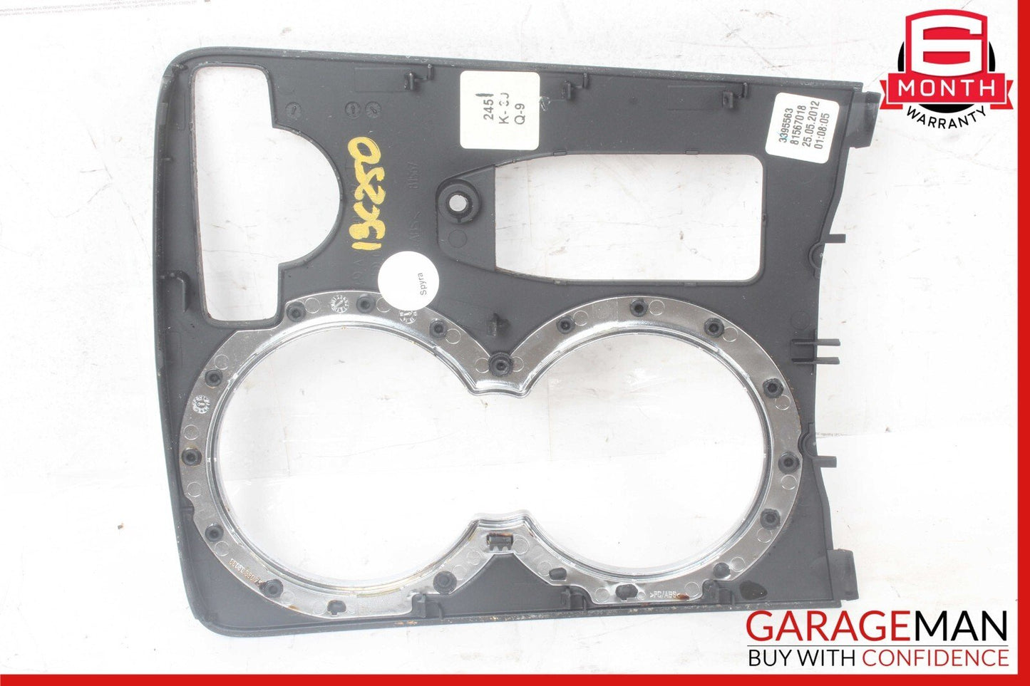 08-14 Mercedes W204 C250 Center Console Cup Holder Cupholder Trim Bezel Cover