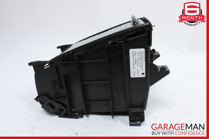 06-11 Mercedes W219 CLS550 Rear Center Console Armrest Cupholder Storage Wood