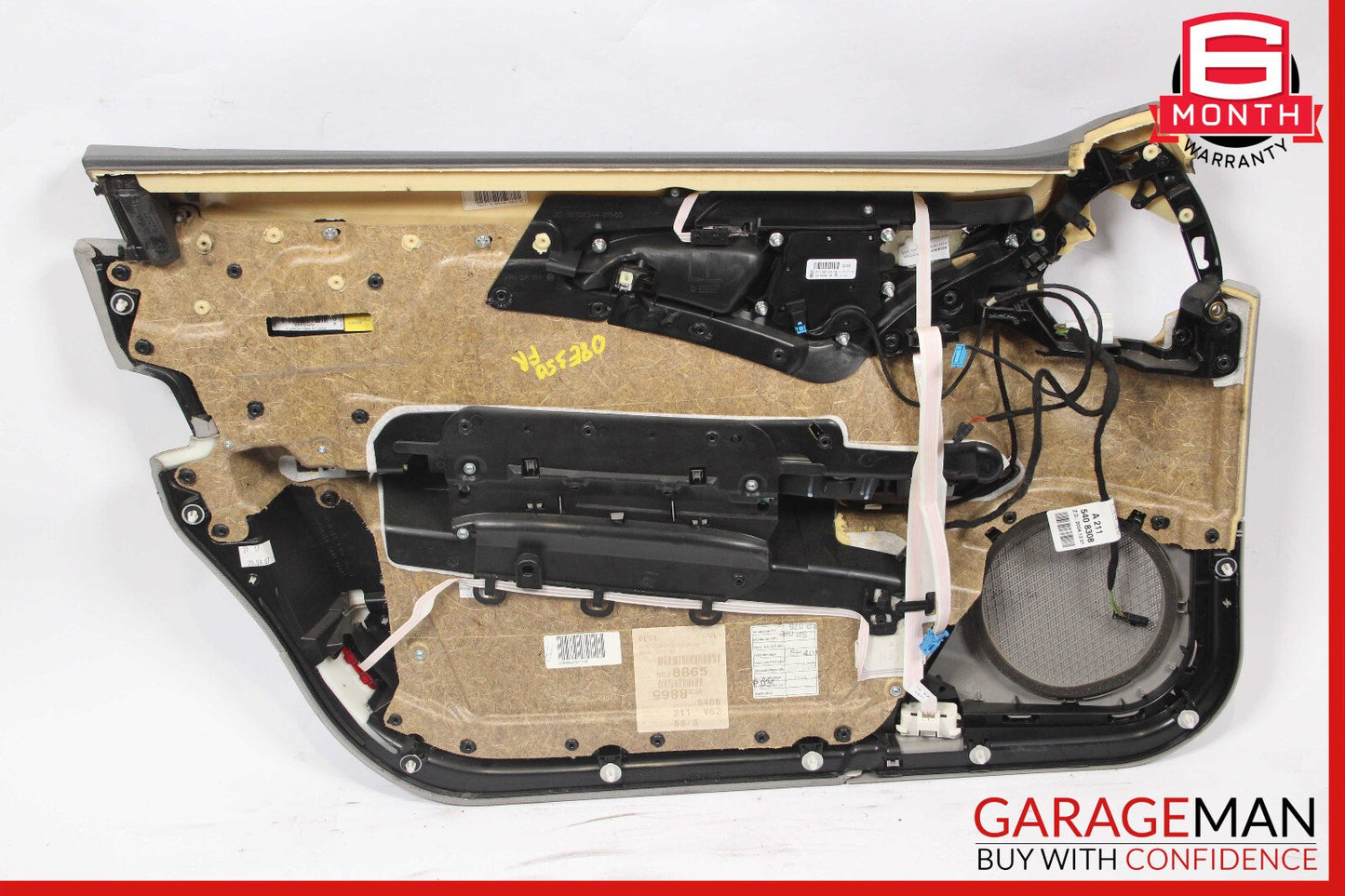 07-09 Mercedes W211 E350 Interior Door Panel Front Right Side OEM