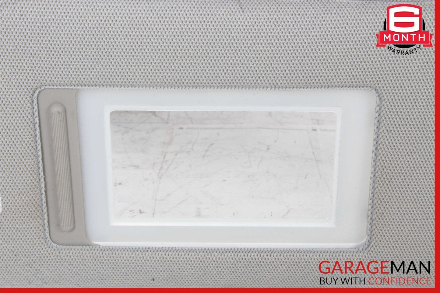 07-15 Audi Q7 L4 Front Right Passenger Side Sun Visor Shade Gray 4L0857552D OEM