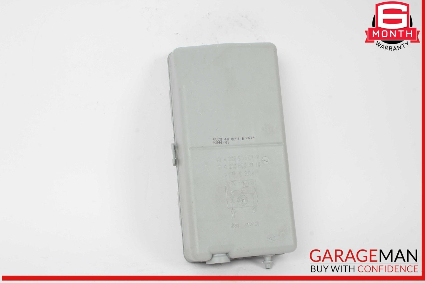 00-12 Mercedes R230 SL500 CL600 S430 Rear Seat Vacuum Pump Reservoir Tank OEM