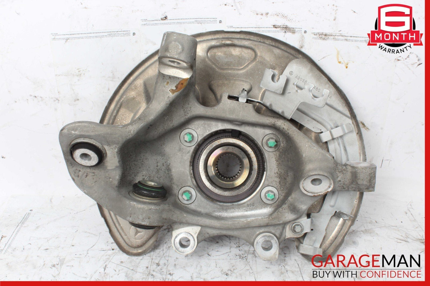 15-20 Mercedes W205 C400 C350e C300 Rear Right Side Spindle Knuckle Hub OEM