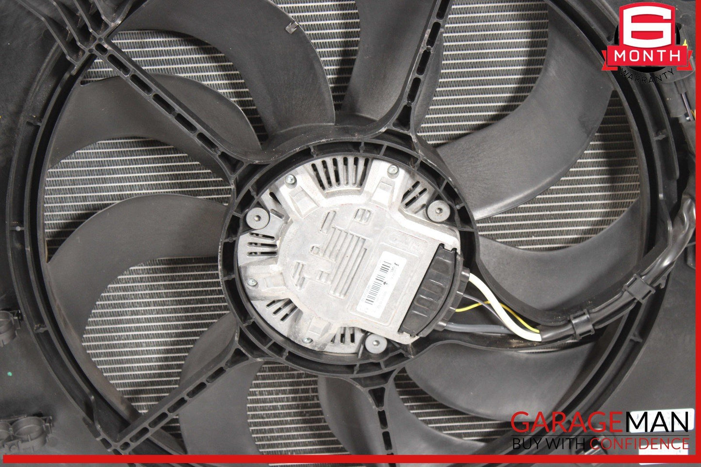 14-22 Maserati Ghibli Quattroporte Water Cooling Radiator A/C Condenser Assy OEM