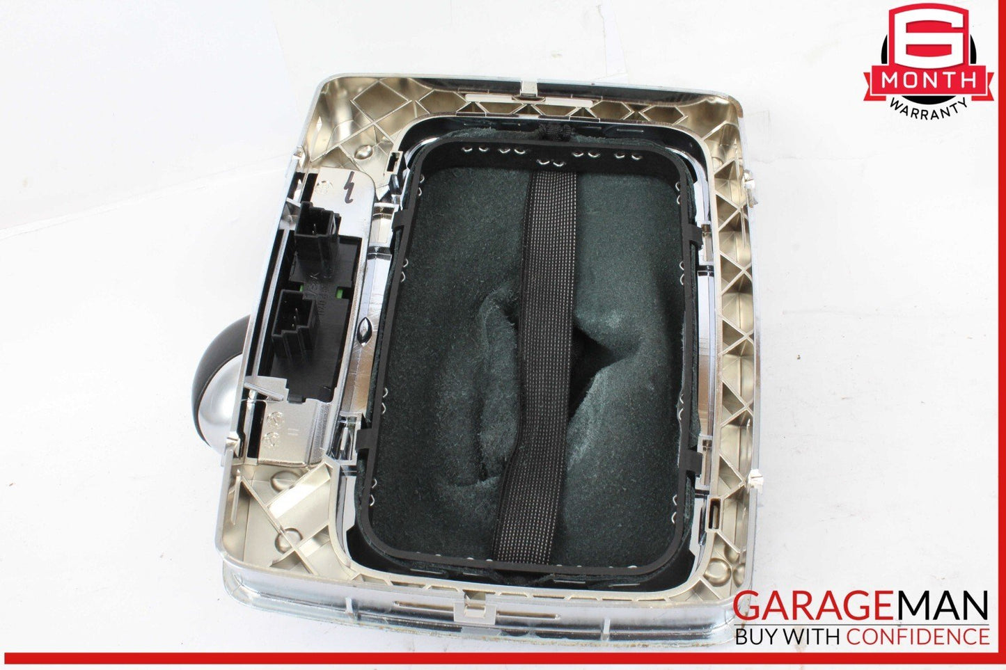 12-14 Mercedes W204 C250 Gear Shift Selector Indicator Knob Boot Assembly OEM