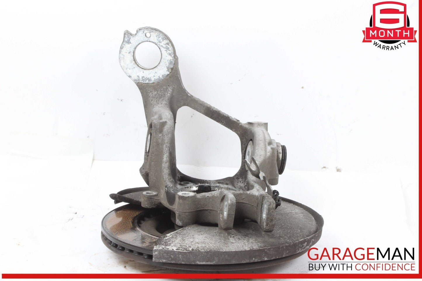 09-18 Audi SQ5 A6 A7 Rear Left Side Wheel Spindle Knuckle Hub Bearing Disc Rotor