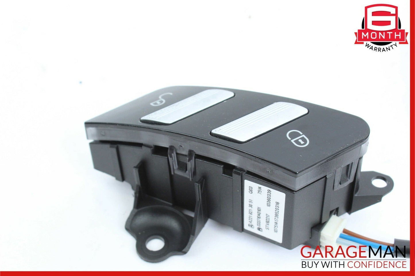 07-13 Mercedes W221 S550 CL600 Front Left Side Seat Control Switch Assembly Q05