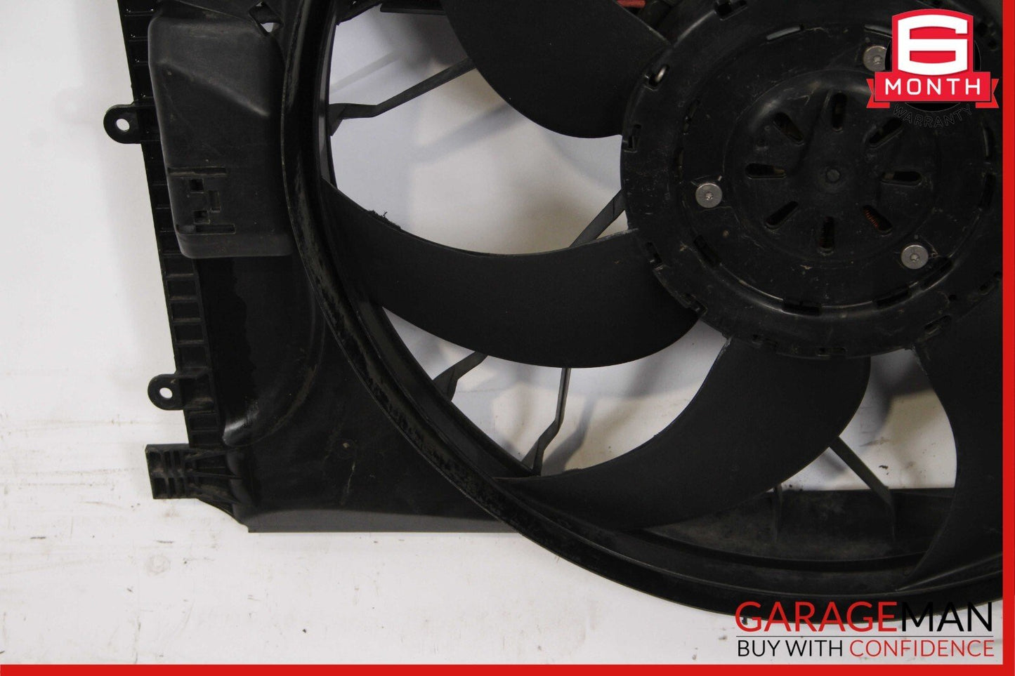 08-16 Mercedes W204 C300 E350 Engine Radiator Cooling Fan Motor Shroud Assy