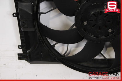 08-16 Mercedes W204 C300 E350 Engine Radiator Cooling Fan Motor Shroud Assy