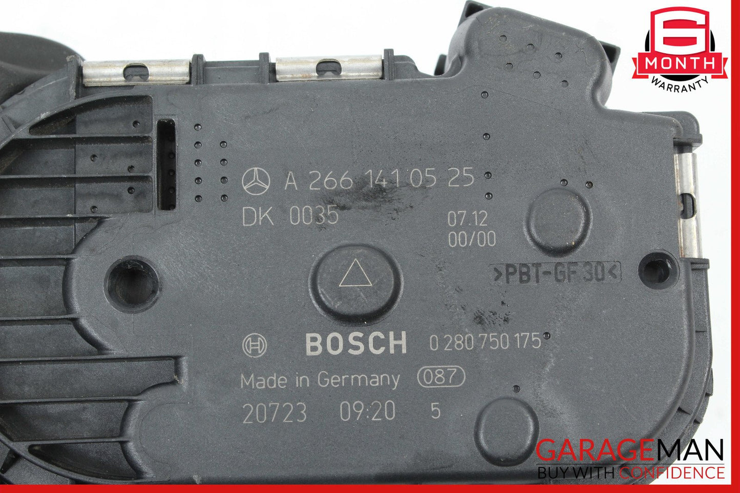 12-15 Mercedes W204 C250 SLK250 M271 Engine Throttle Body 2661410525 OEM