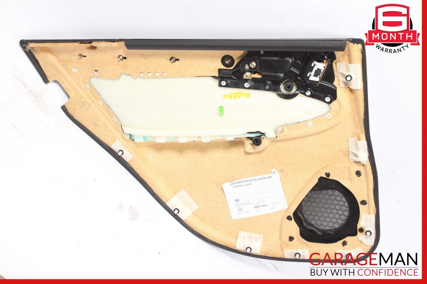 05-07 Mercedes W203 C280 C350 Rear Right Side Interior Door Panel Black A13 OEM